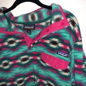 Patagonia Aztec synchilla fleece